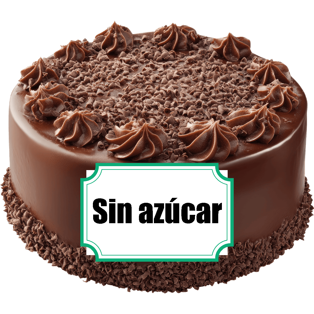 Pastel de chocolate fitness sin azúcar