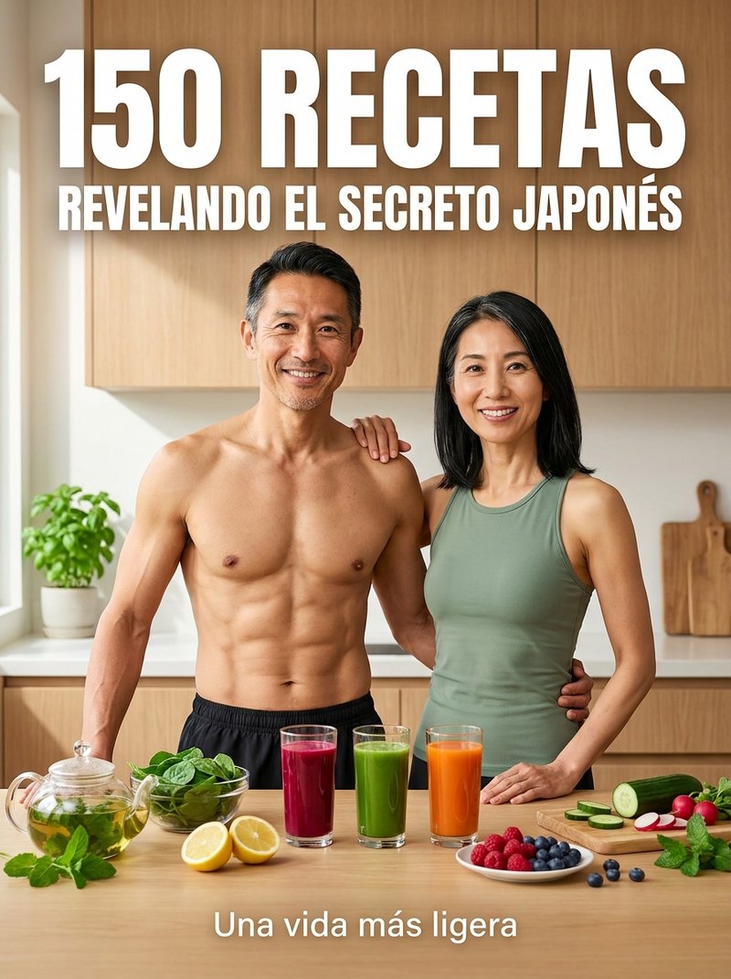 150 Recetas Revelando el Secreto Japonés, Una vida más ligera